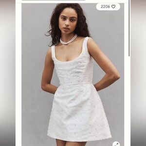 Watters Obsessed Scoop A-Line Mini Dress